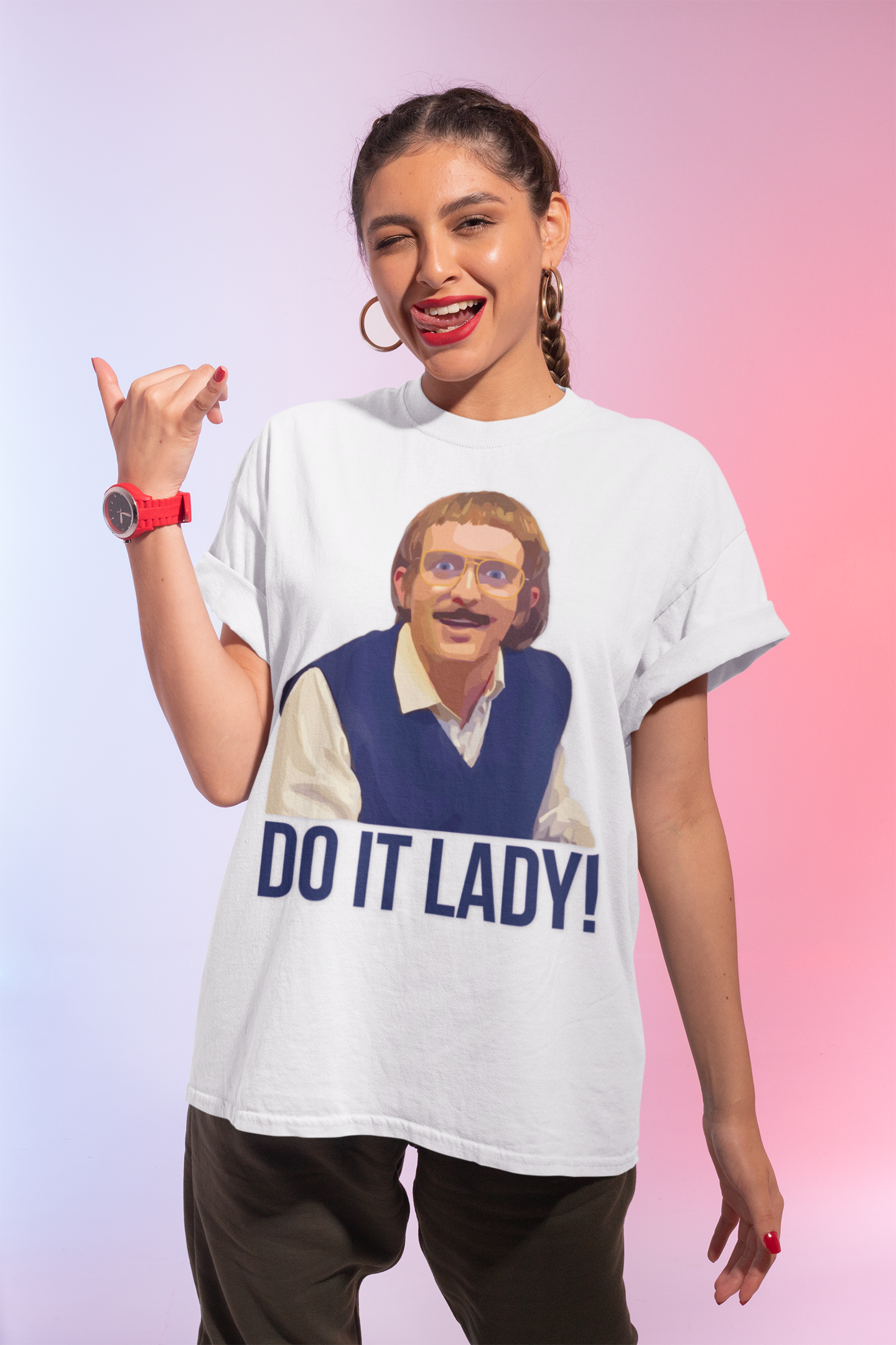 Do it lady! - Chit - Unisex Tee - Funny T-Shirt