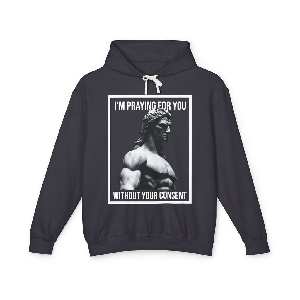 Praying for you without your consent Hoodie, Unisex Lightweight Hooded Sweatshirt, Inspirational Sweatshirt, Gift for Believers, Faith-Based Apparel, Cozy [...]